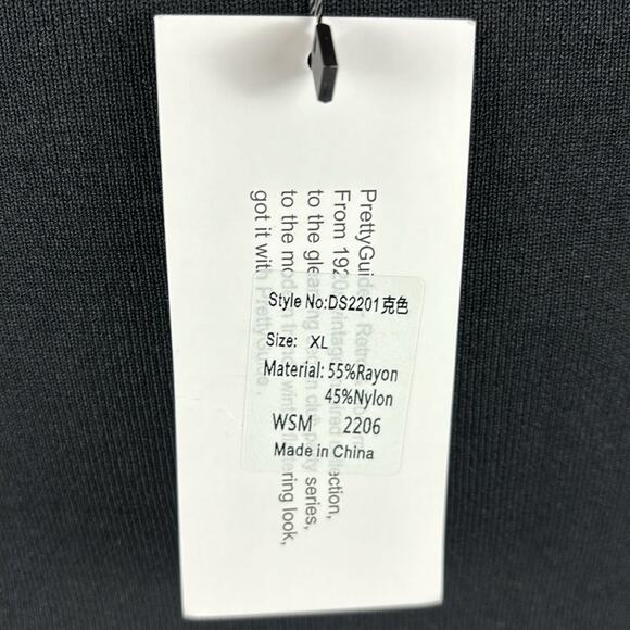 Pretty Guide Rib Knit Tank Dress in Black - Picture 6 of 7